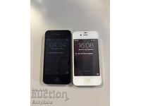 Παρτίδα 2 τεμαχίων Apple iPhone 4 και iPhone 4S (Σε λειτουργία)