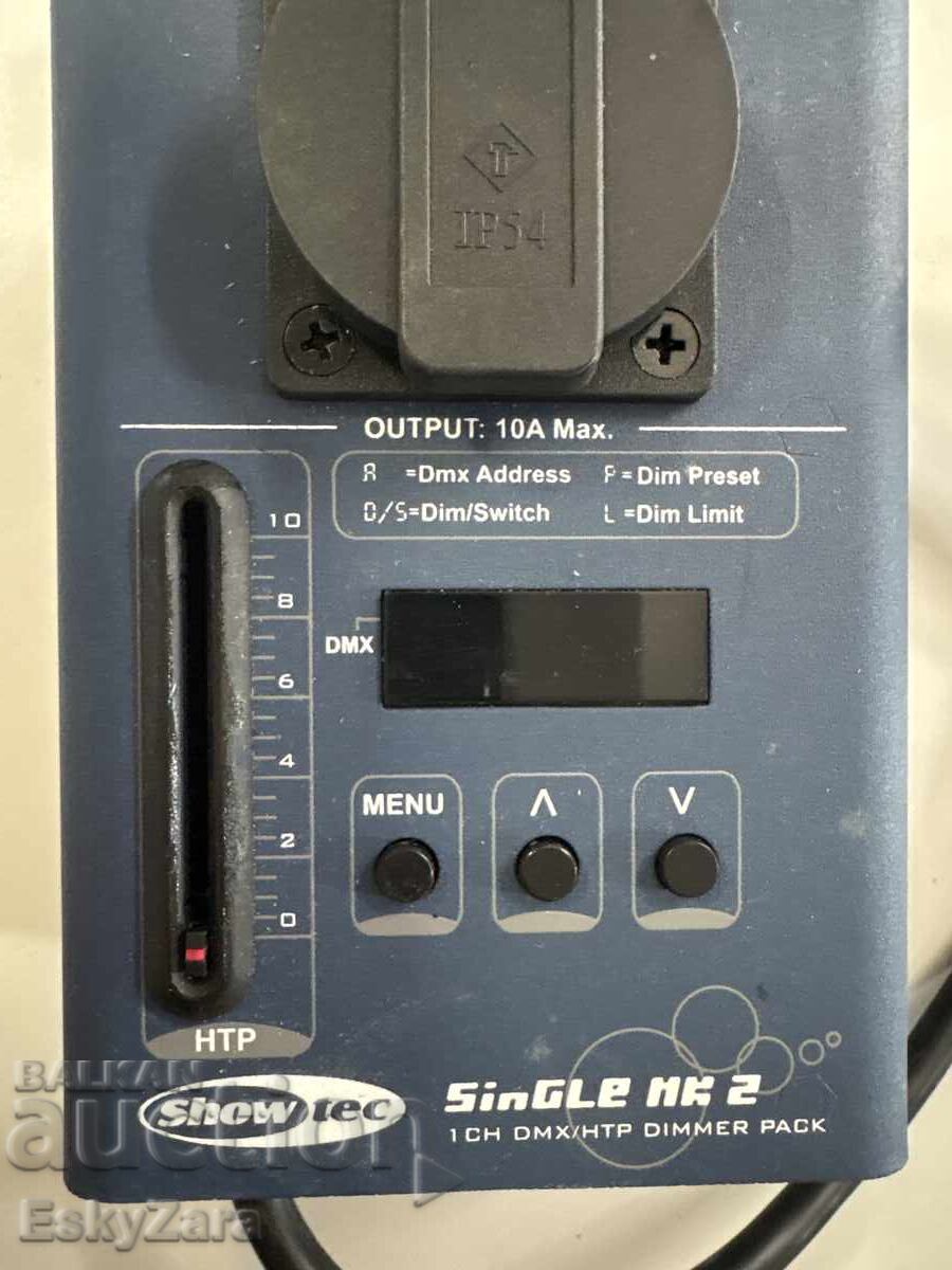 Επαγγελματικό DMX dimmer pack Showtec Single MK2 για σκηνικό φωτισμό με τιμή € 50.00 | 97.79 BGN
