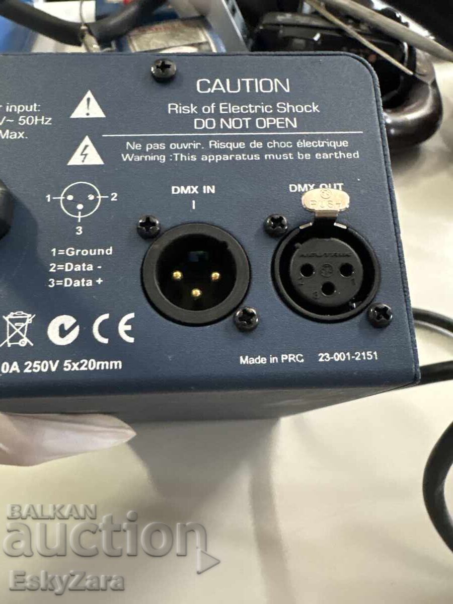 Παράδοση Επαγγελματικό DMX dimmer pack Showtec Single MK2 για σκηνικό φωτισμό