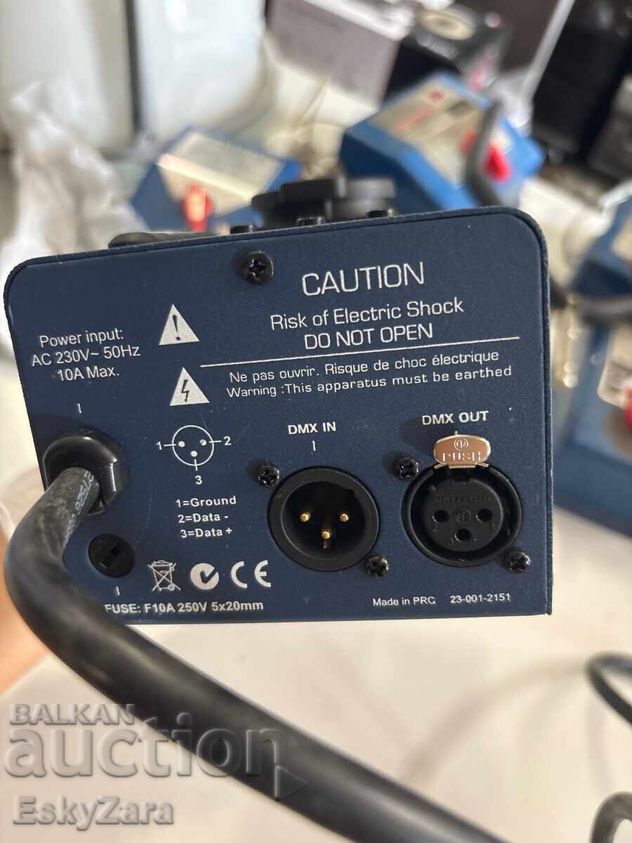 Επαγγελματικό DMX dimmer pack Showtec Single MK2 για σκηνικό φωτισμό - 6