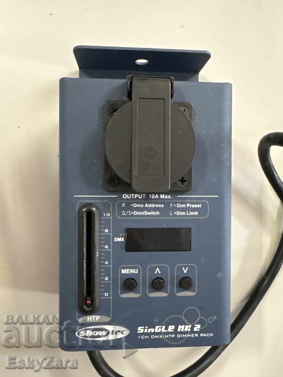 Επαγγελματικό DMX dimmer pack Showtec Single MK2 για σκηνικό φωτισμό