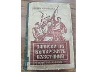 NOTES ON THE BULGARIAN UPRISINGS