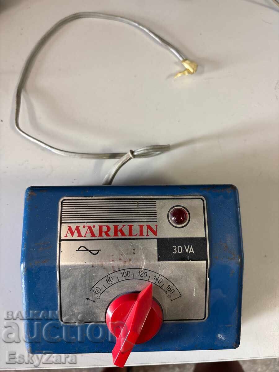 Powerful vintage Märklin 30 VA transformer for model trains
