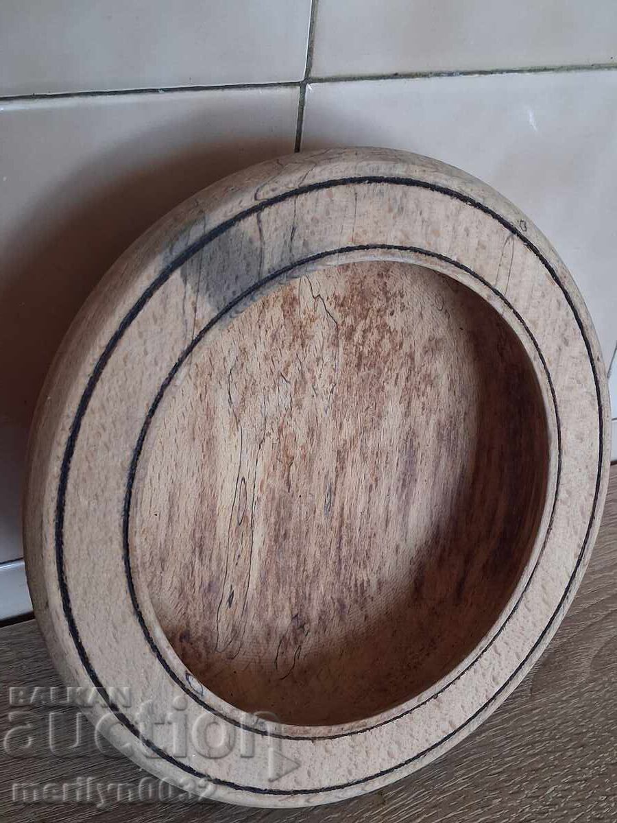 Дървена паница, купа,  дървения, дървен съд, гаванка с цена € 25.10 | 49.09 лв.