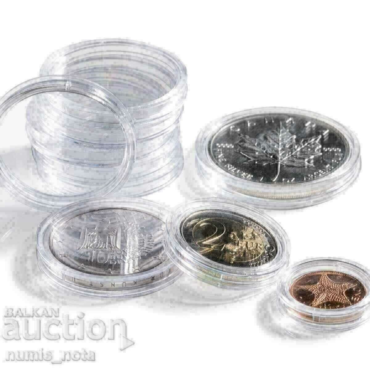 Coin capsules Leuchtturm Grips - 25 mm. with price € 4.86 | 9.51 BGN Coin capsules Leuchtturm Grips - 25 mm. with price € 4.86 | 9.51 BGN