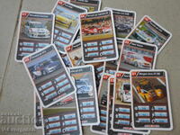 Top Ass German sports car quartet playing cards