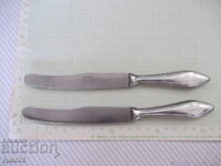 Lot of 2 "P. Denev" service knives from the socialist era