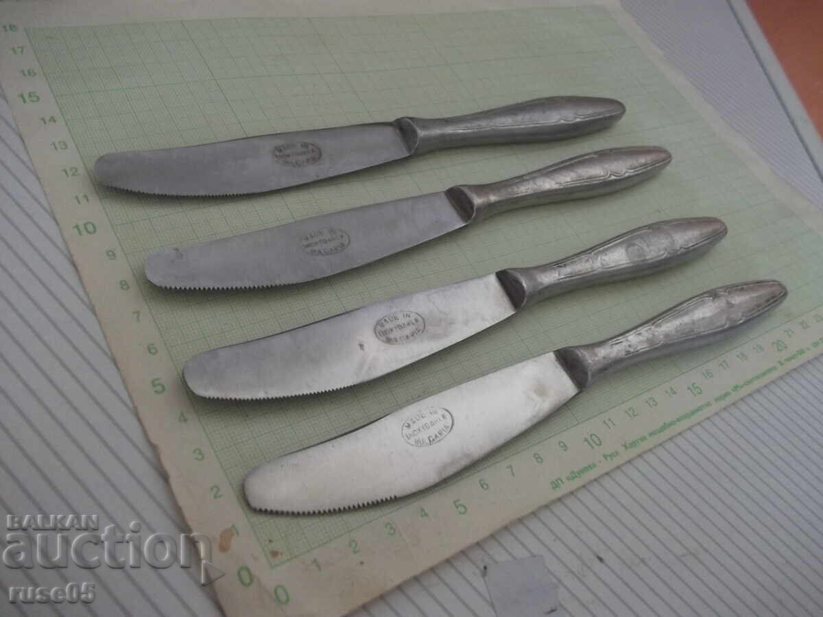 Lot of 4 Bulgarian service knives from the socialist era with price € 15.00 | 29.34 BGN