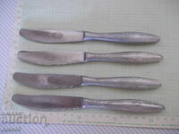 Lot of 4 Bulgarian service knives from the socialist era