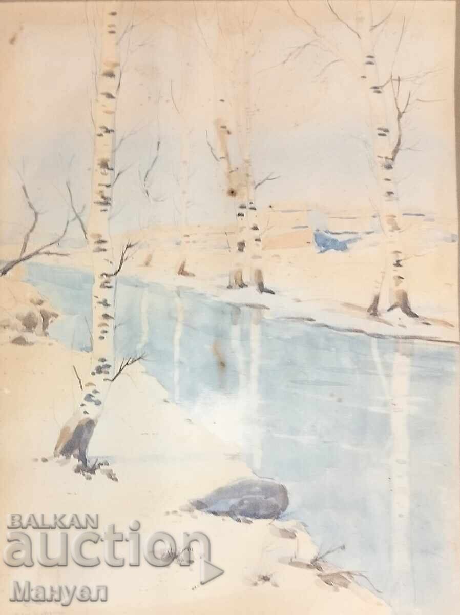 Painting by Dimitar Kamburov - Deka
