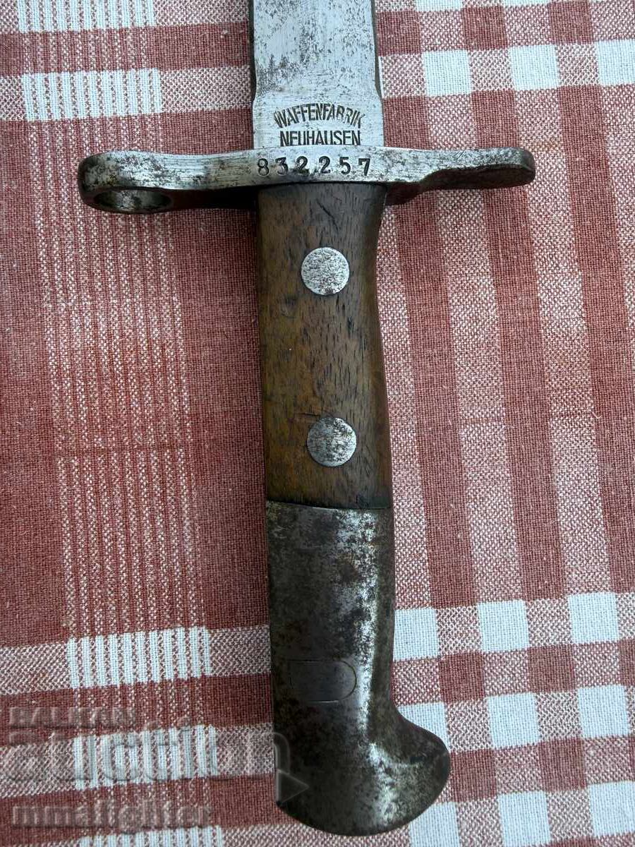 BAIONETĂ ELVEȚIANĂ SCHMIDT-RUBIN M1918 cu preț € 180.00 | 352.05 BGN