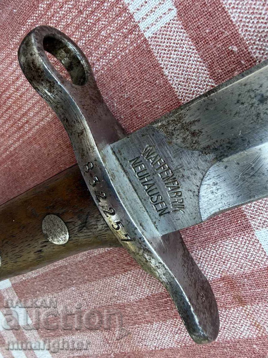 Licitație BAIONETĂ ELVEȚIANĂ SCHMIDT-RUBIN M1918