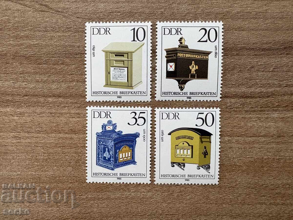 RDG - Cutii poștale istorice (1985) MNH
