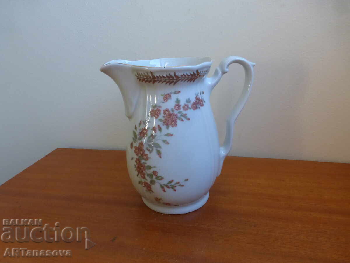 Bulgarian porcelain pitcher Kosta Yordanov Vidin 1960 with price € 26.00 | 50.85 BGN