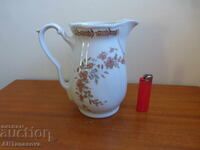 Bulgarian porcelain pitcher Kosta Yordanov Vidin 1960