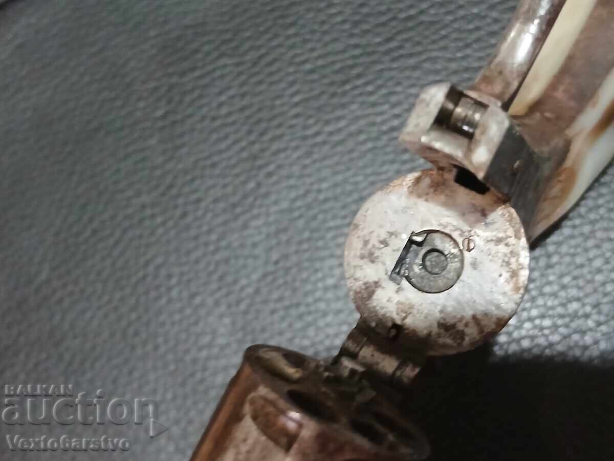 PISTOL LEFAUCHEUX-BELGIA-SEC. XIX-PREȚ DE REZERVĂ MIC - 10