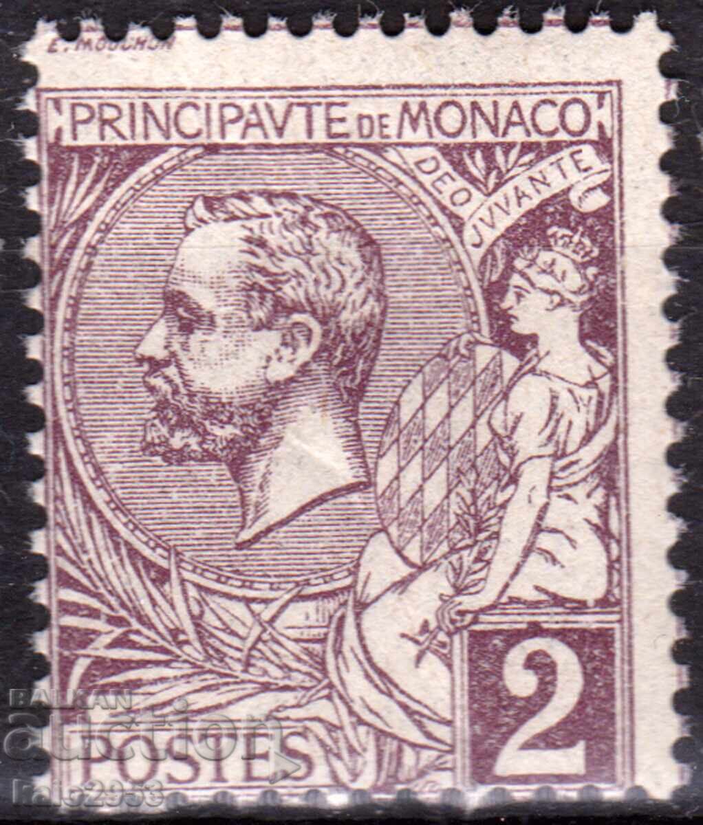 Monaco-1891-Regular-Prince Albert, MNH