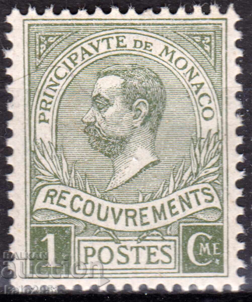 Monaco-1911-Postage Due-Prince Albert, MNH
