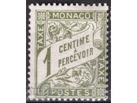 Монако-1904-За Доплащане-Цифра,MNH