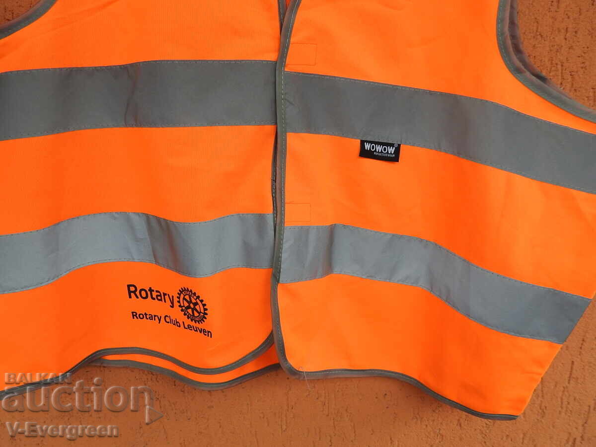 Auction  Rotary Club reflective vest