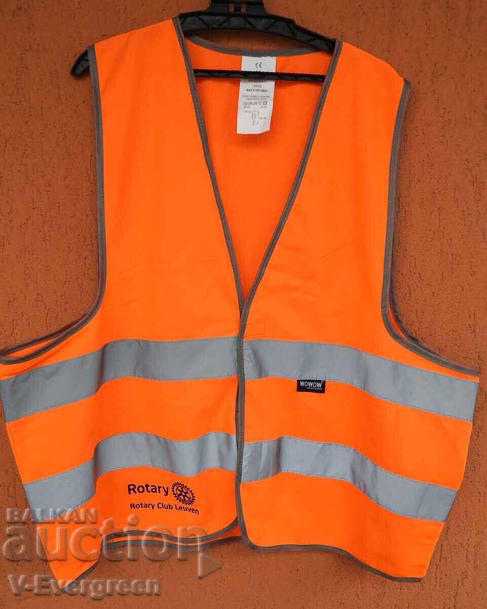 Rotary Club reflective vest