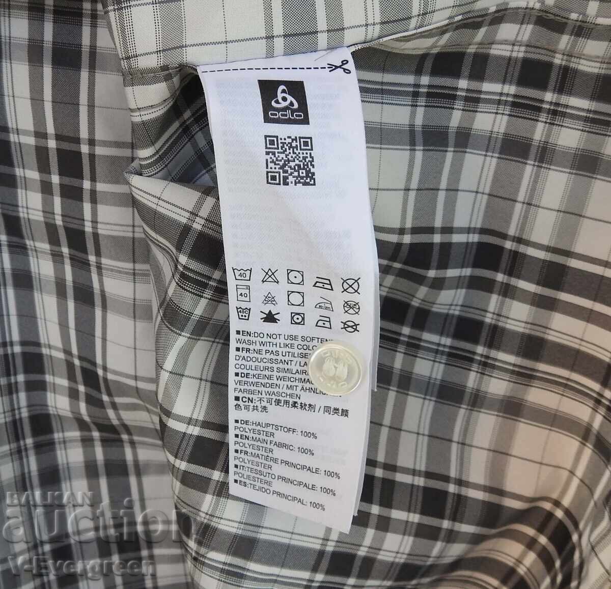 Men's Odlo plaid transitional shirt (XL) - 5