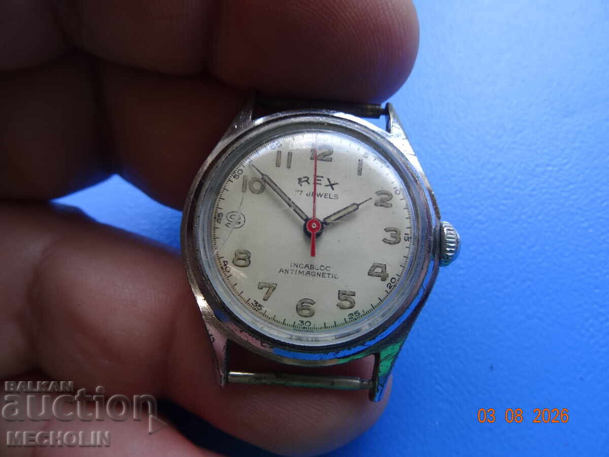 КОЛЕКЦИОНЕРСКИ ЧАСОВНИК  ШВЕЙЦАРСКИ REX с цена 22.00 €