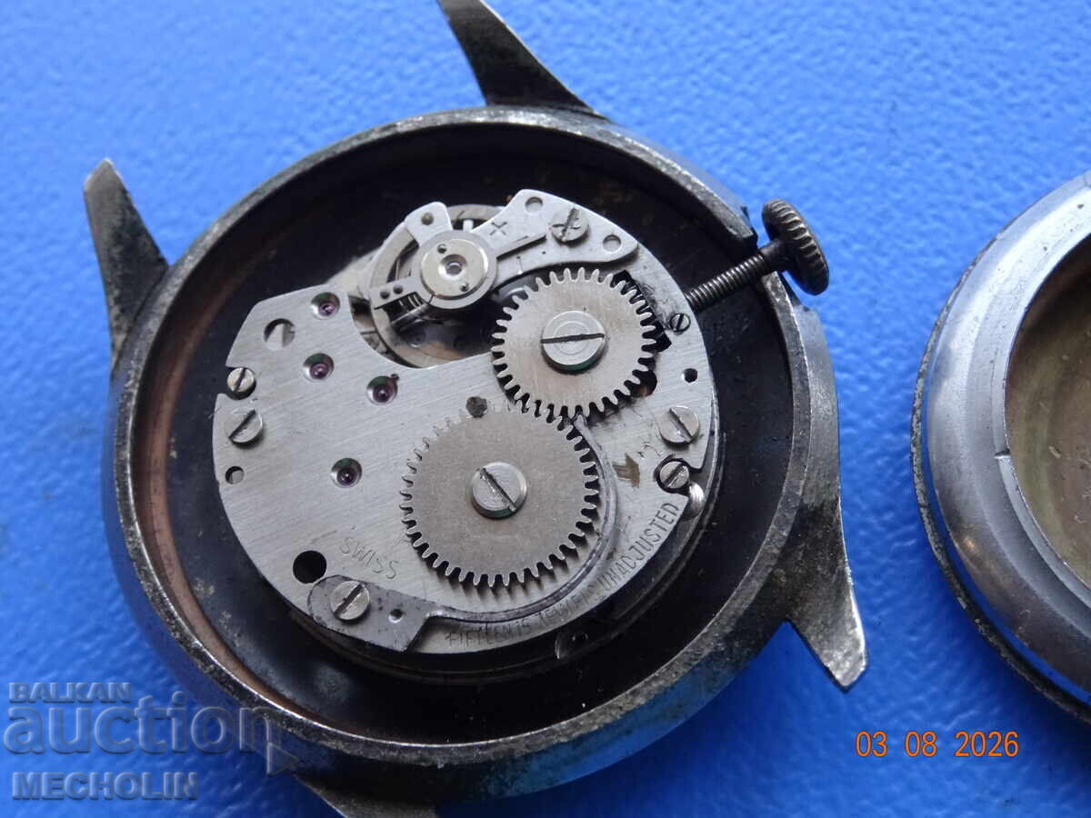 WW2 COLLECTIBLE WATCH TROTTEUR SWISS - 7