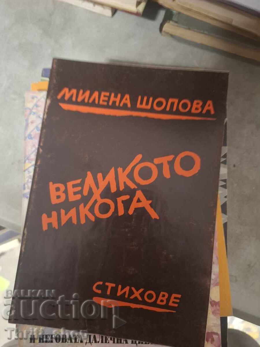 Η μεγάλη ποτέ Milena Shopova