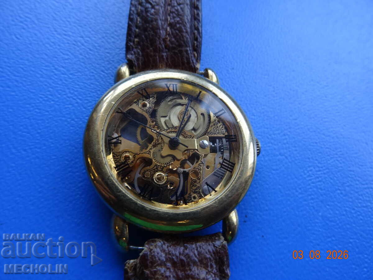COLLECTIBLE SKELETON WATCH with price € 33.00 | 64.54 BGN