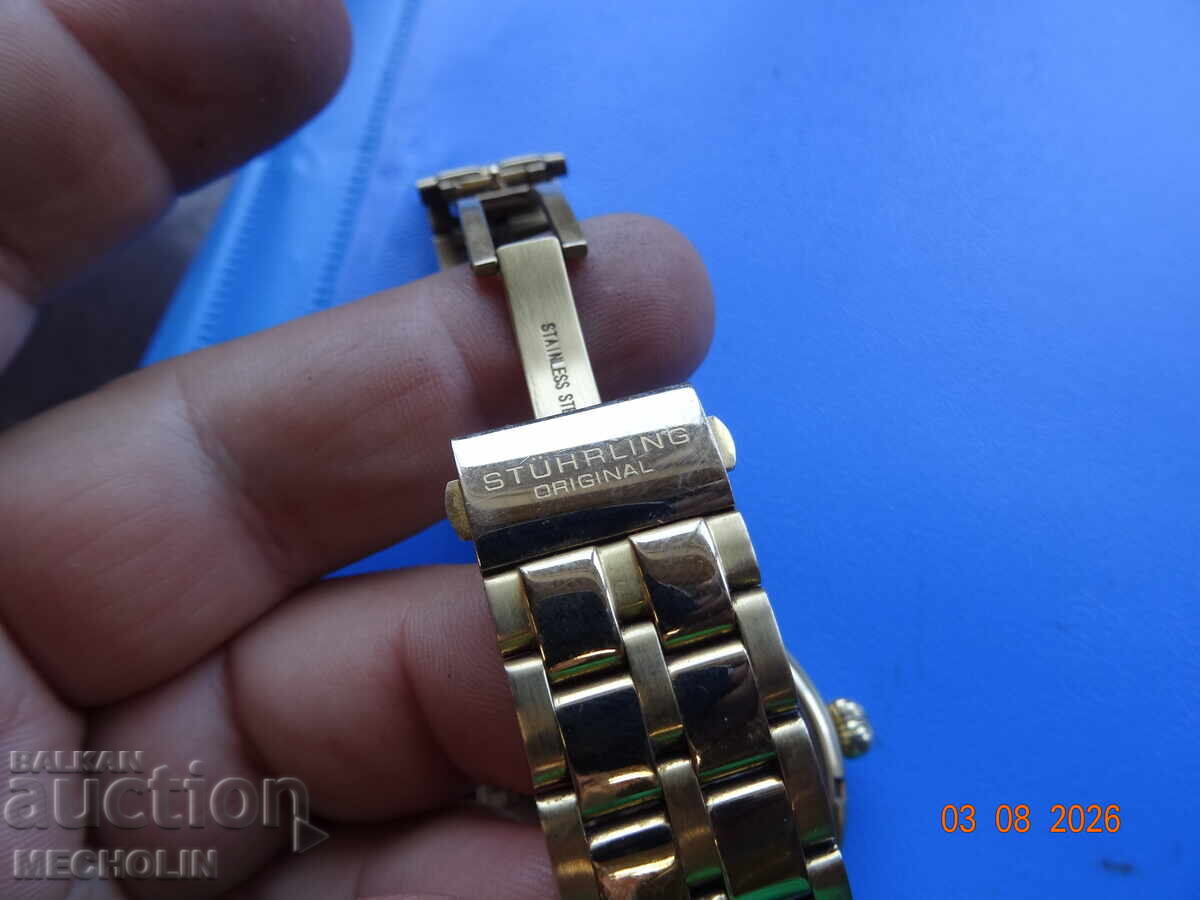 COLLECTIBLE STUHRLING AUTOMATIC SKELETON WATCH with price € 125.00 | 244.48 BGN