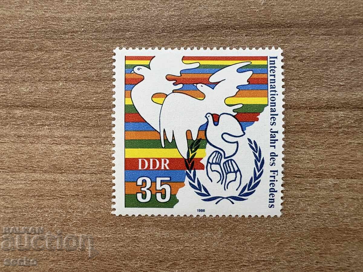 ΛΔΓ - Διεθνές Έτος Ειρήνης (1986) MNH