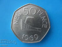 50 pence 1969 Guernsey