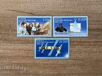 RDG - 10 ani de cooperare între RDG și URSS în ... (1988) MNH