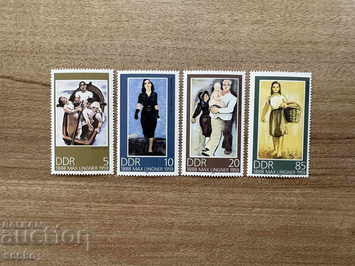 RDG - 10 ani de cooperare între RDG și URSS în ... (1988) MNH
