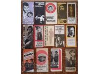Lot of vintage movie brochures, film