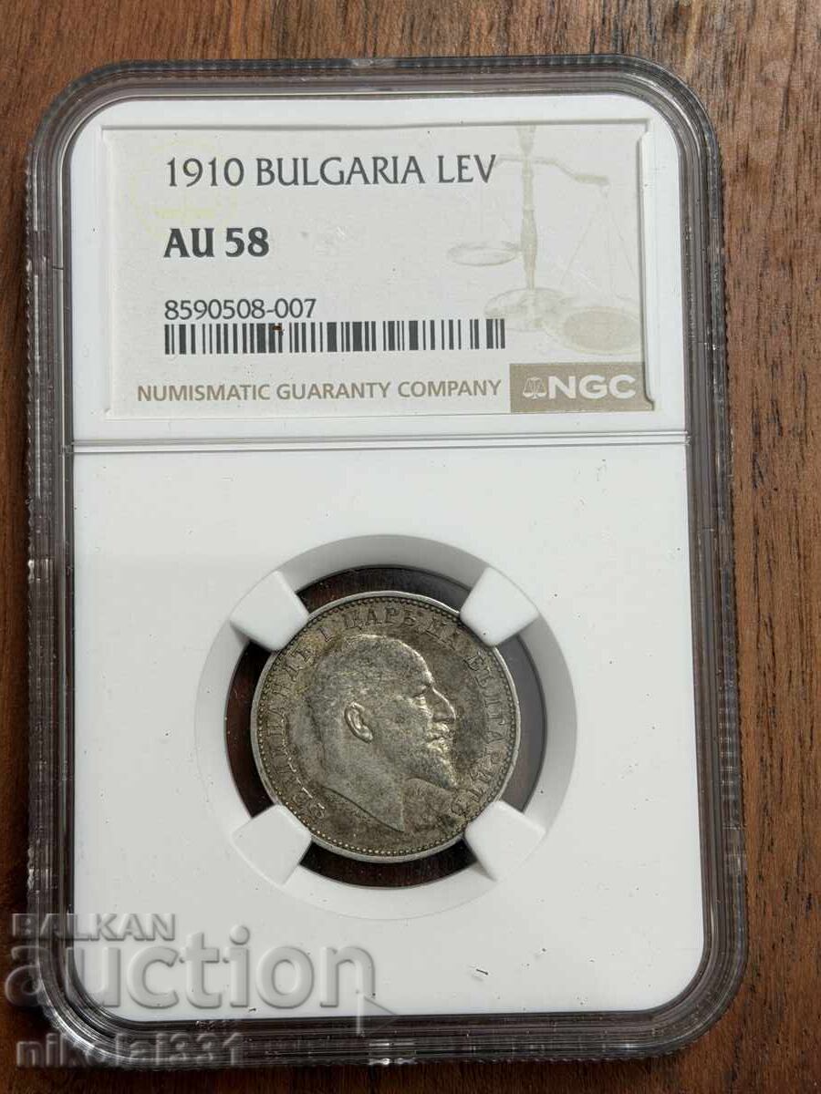 1 leu 1910 AU58 NGC