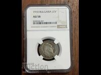 1 leu 1910 AU58 NGC