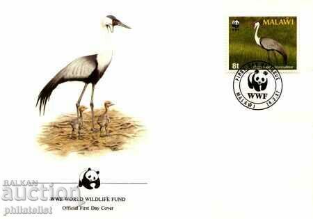 Malawi 1987 - 4 κομμάτια FDC Complete Series - WWF -Animals