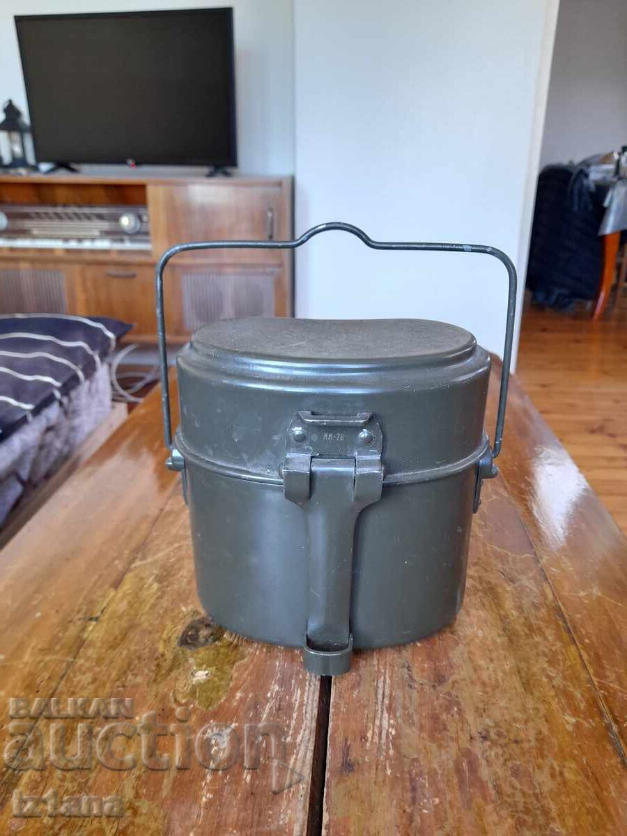Old military food canteen