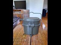 Old military food canteen