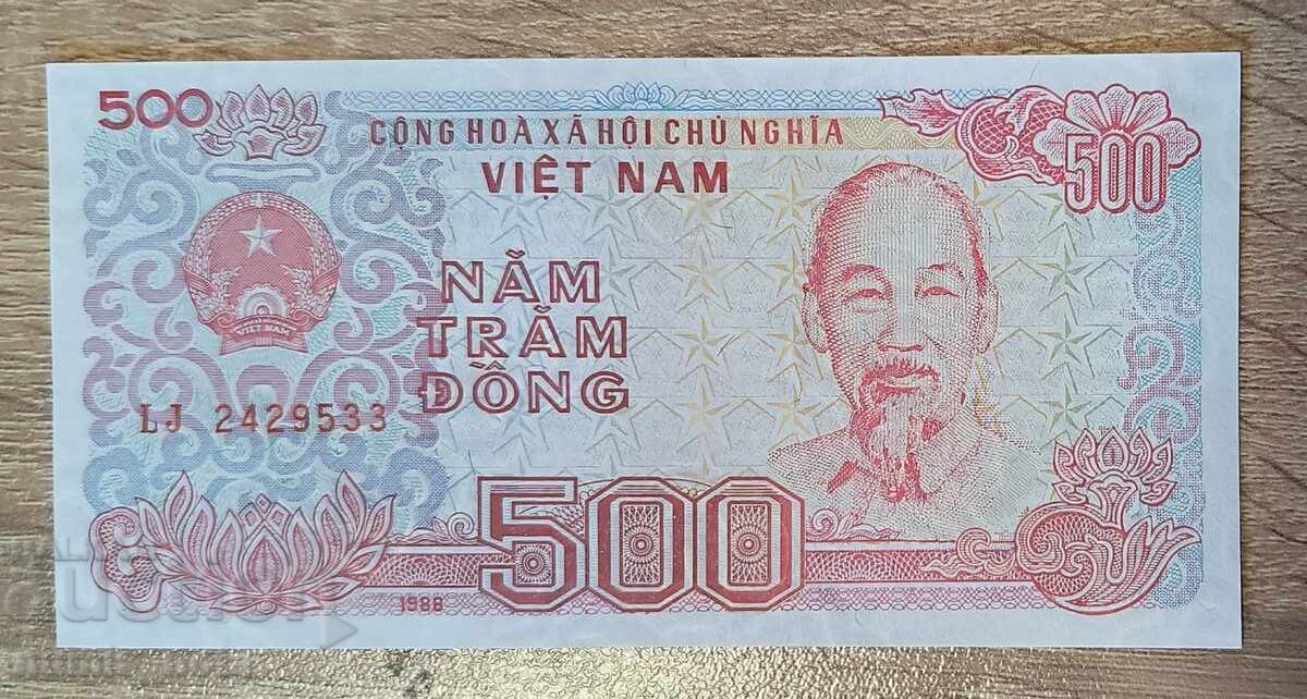 Βιετνάμ 500 δονγκ 1988 UNC