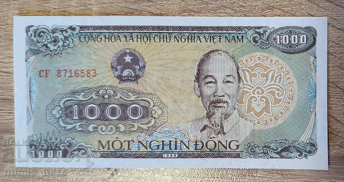 Βιετνάμ 1000 δονγκ 1988 έτος UNC