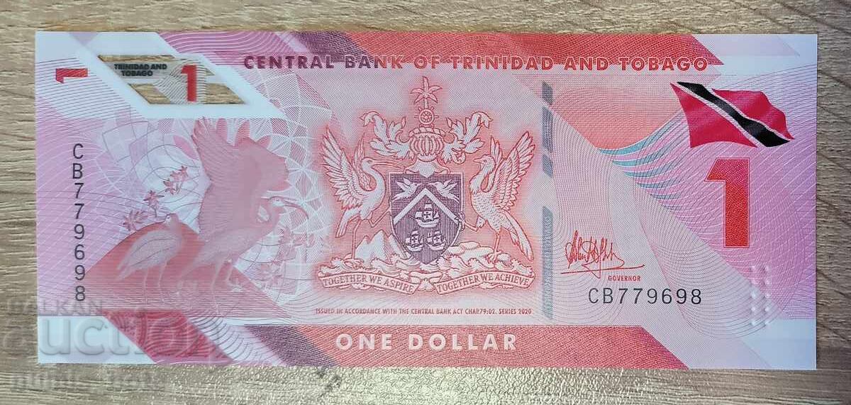 Trinidad and Tobago $1 2020 UNC
