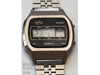 INFO CALENDAR QUARTZ LED РЯДЪК РАБОТИ БЕЗ ГАРАНЦИЯ БЗЦ !!!!