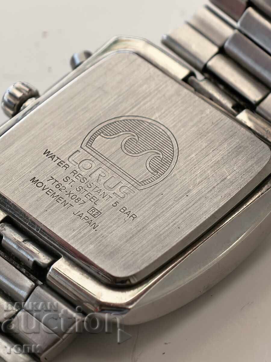 LORUS CHRONOGRAPH 50M QUARTZ РЯДЪК РАБОТИ БЕЗ ГАРАНЦИЯ БЗЦ ! - 5