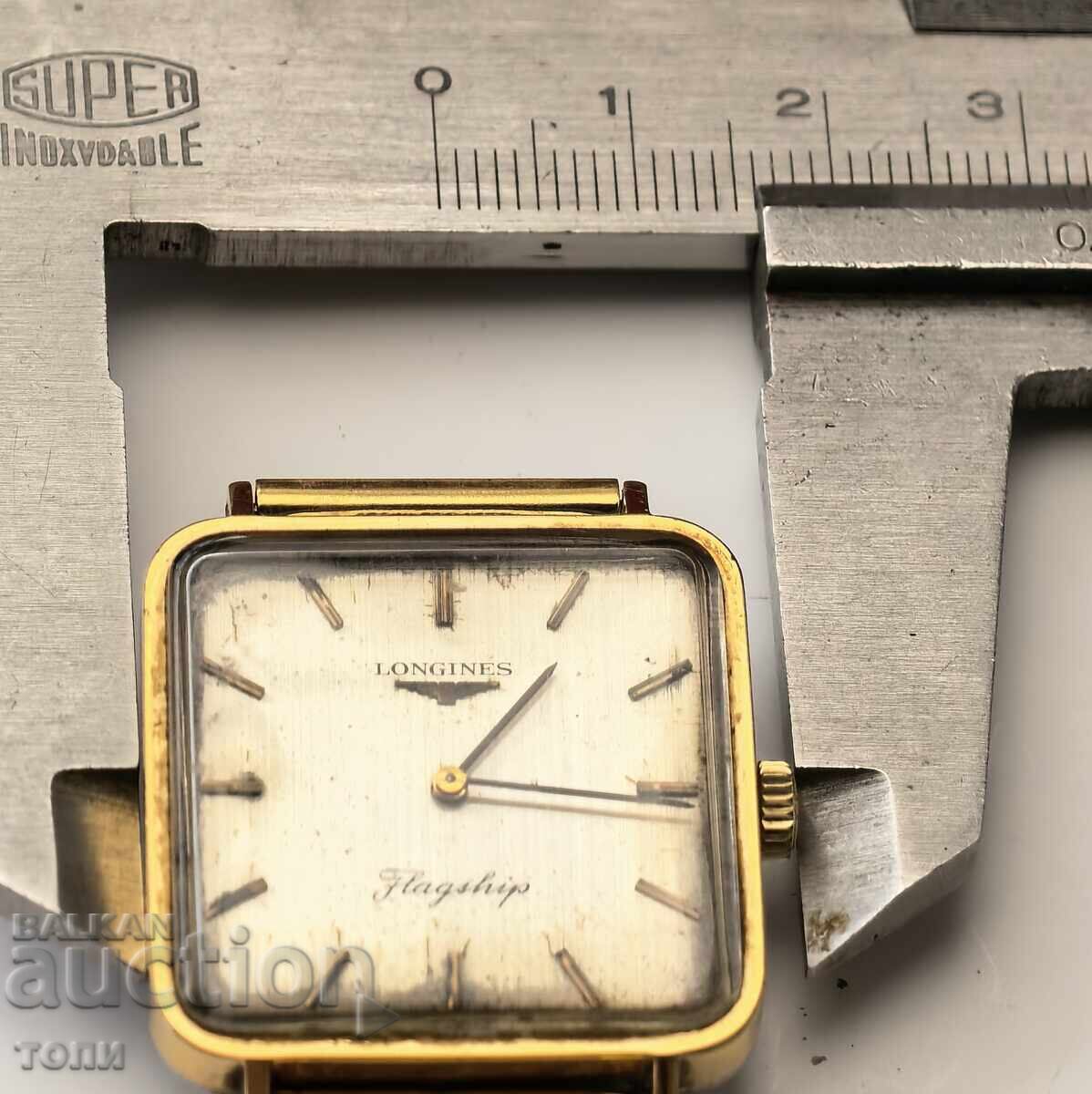 LONGINES FLAGIHIP SWISS MADE РЯДЪК ПОЗЛАТЕН РАБОТИ БЕЗ ГАРАН - 7