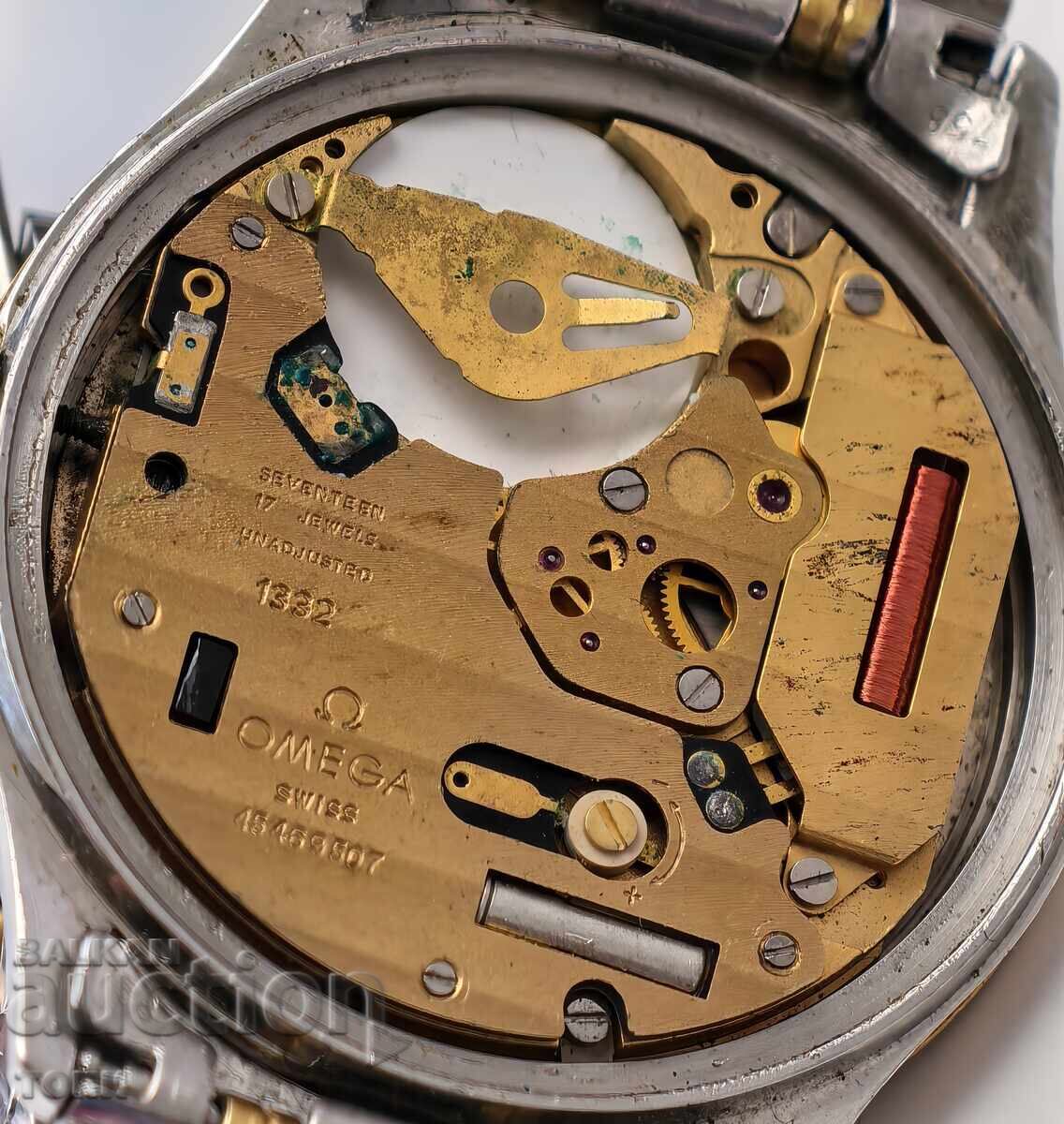 OMEGA SWISS MADE QUARTZ DE VILLE  РЯДЪК НЕ ЗНАМ ДАЛИ РАБОТИ - 6