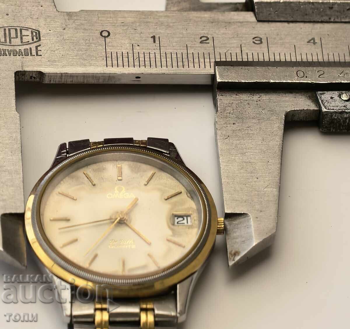 OMEGA SWISS MADE QUARTZ DE VILLE  РЯДЪК НЕ ЗНАМ ДАЛИ РАБОТИ - 7