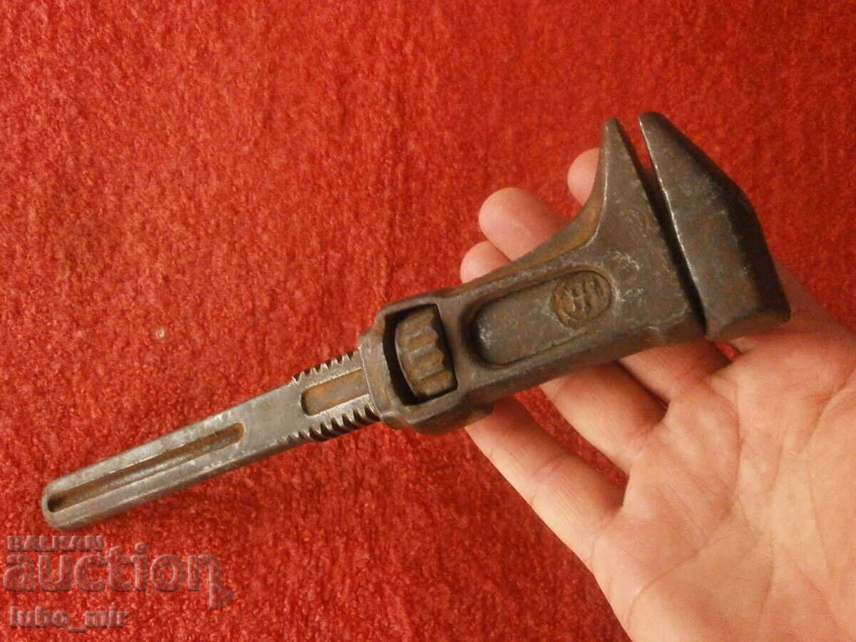 ANTIQUE GERMAN ADJUSTABLE WRENCH